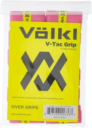 V-Tac Tennis Overgrip 12 Pack Pink