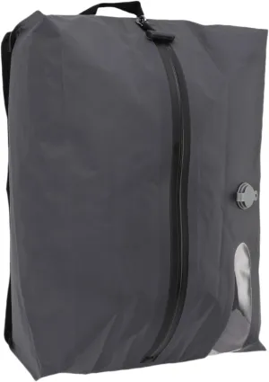 Vacuum Bags for Travel, 70d TPU 16L Reusable Compression Bag, Space Saver Storage Bags for Suitcases Backpack Luggage Packing and Carry on(No Pump) (Gray)