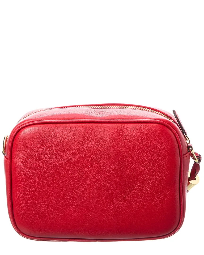 Valentino by Mario Valentino Mia Embossed Leather Crossbody