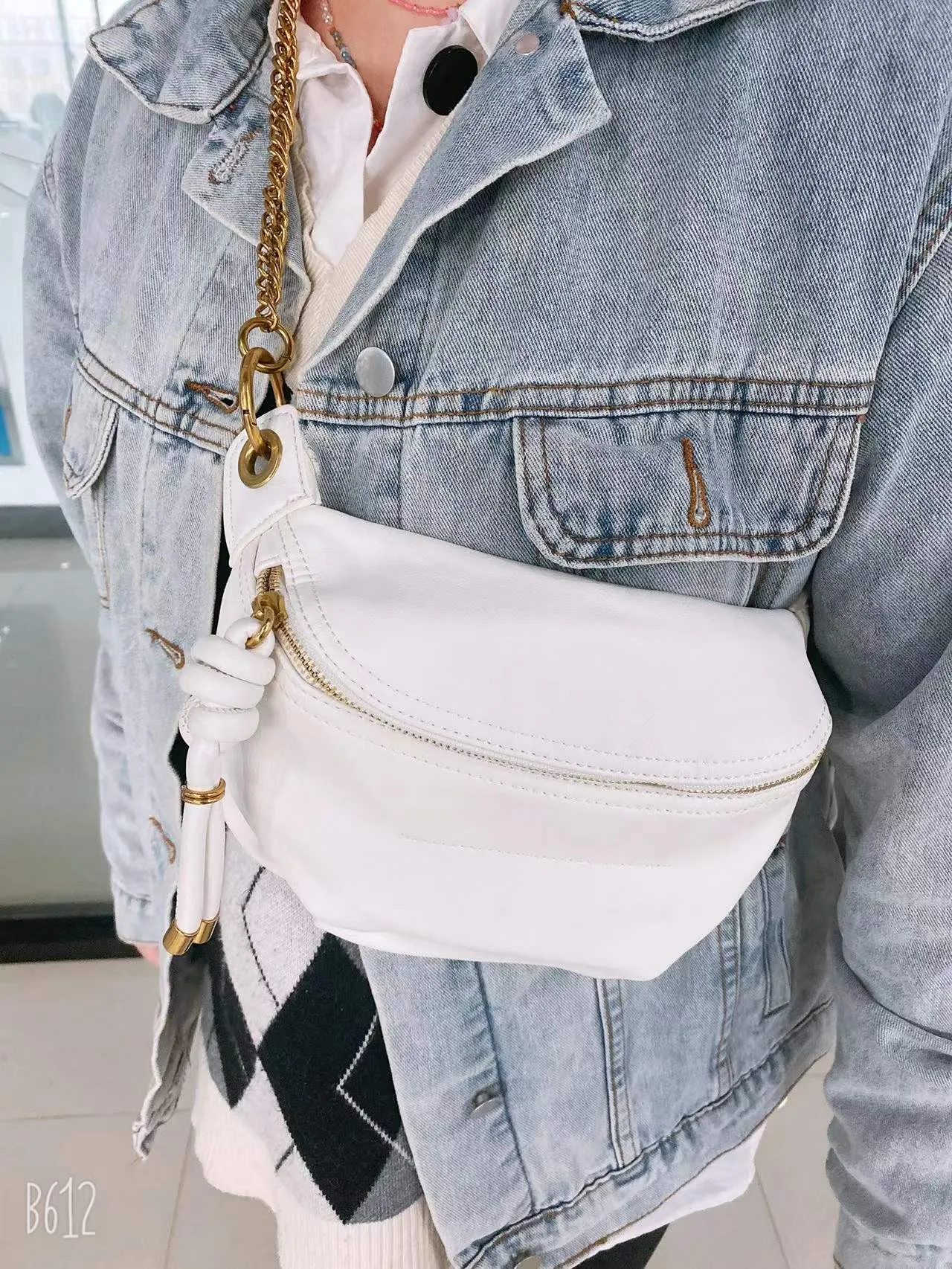 Vegan Leather Crossbody Fanny Pack