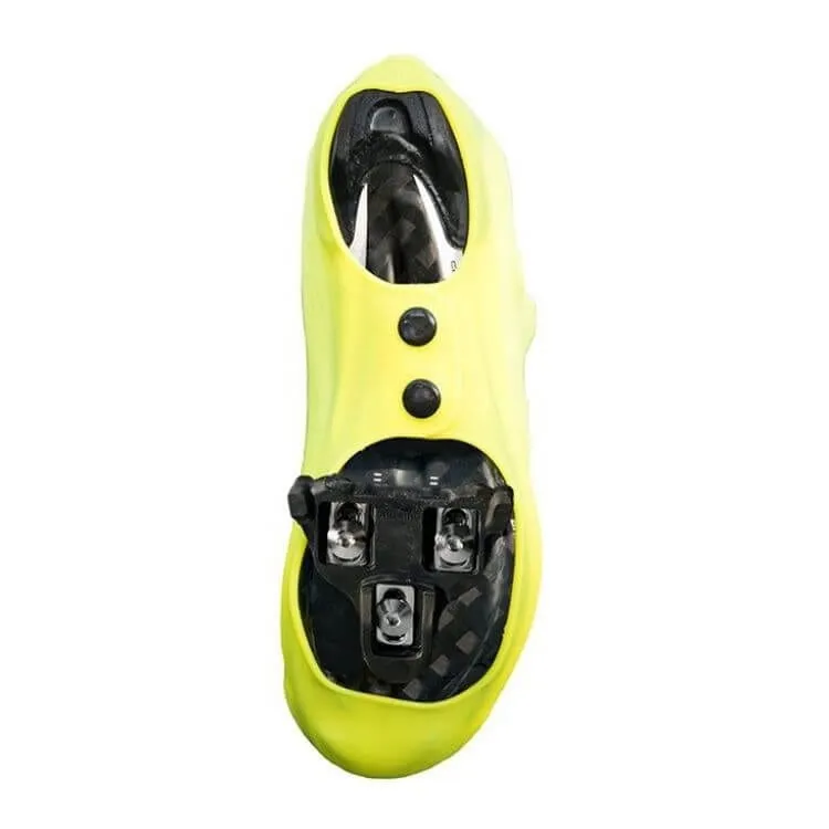 VELOTOZE TALL SHOE COVER SILICONE WITH SNAPS BLACK