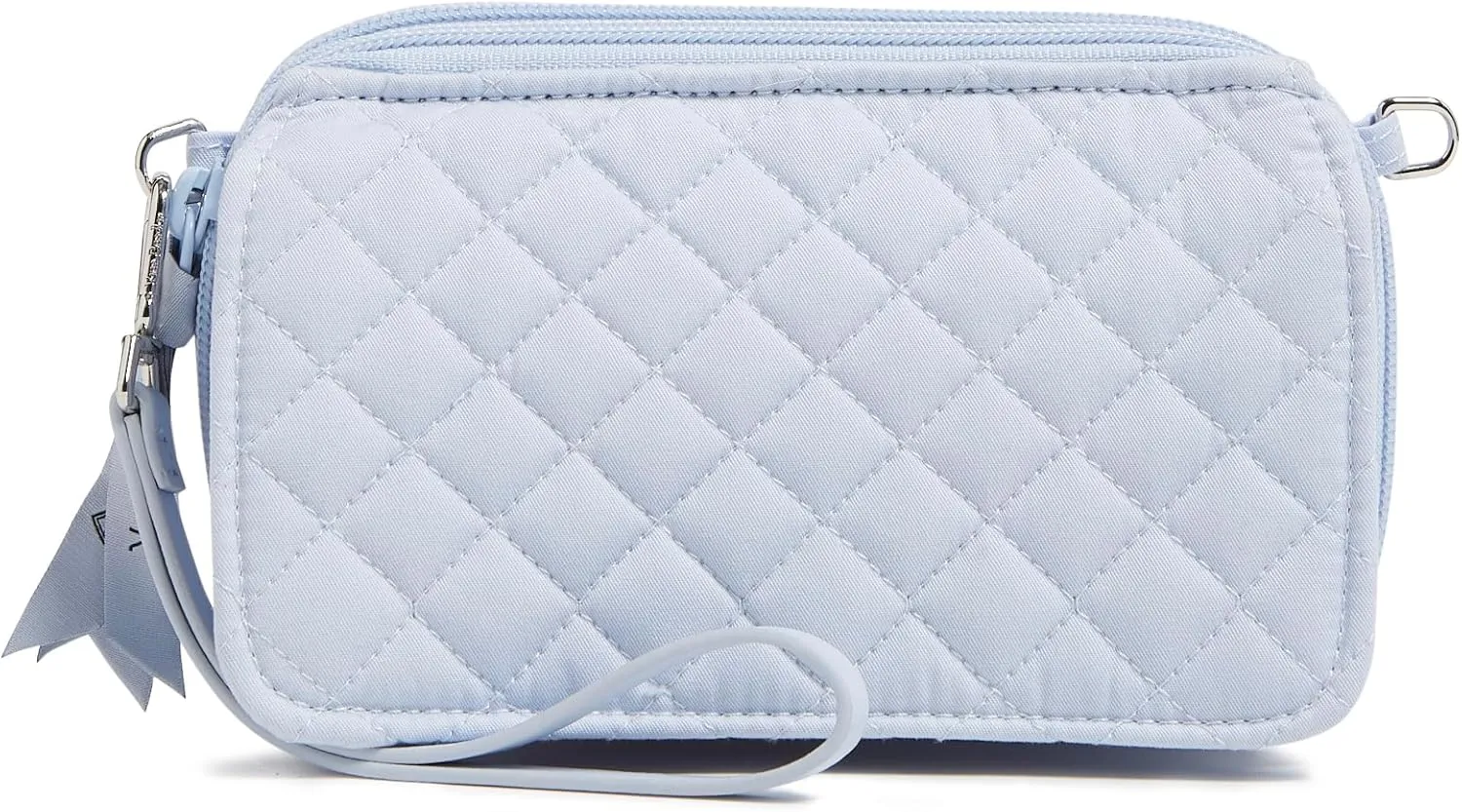 Vera Bradley Women's Cotton All in One Crossbody Purse with RFID Protection