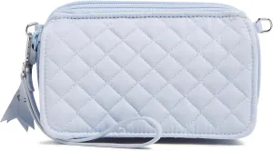 Vera Bradley Women's Cotton All in One Crossbody Purse with RFID Protection