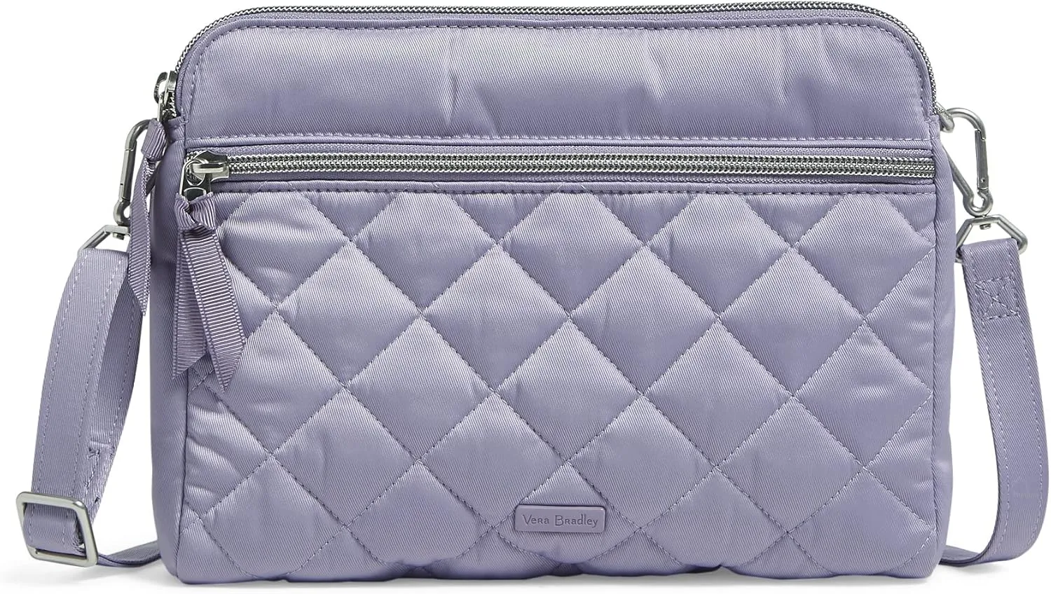 Vera Bradley Women's Performance Twill Triple Compartment Crossbody Purse