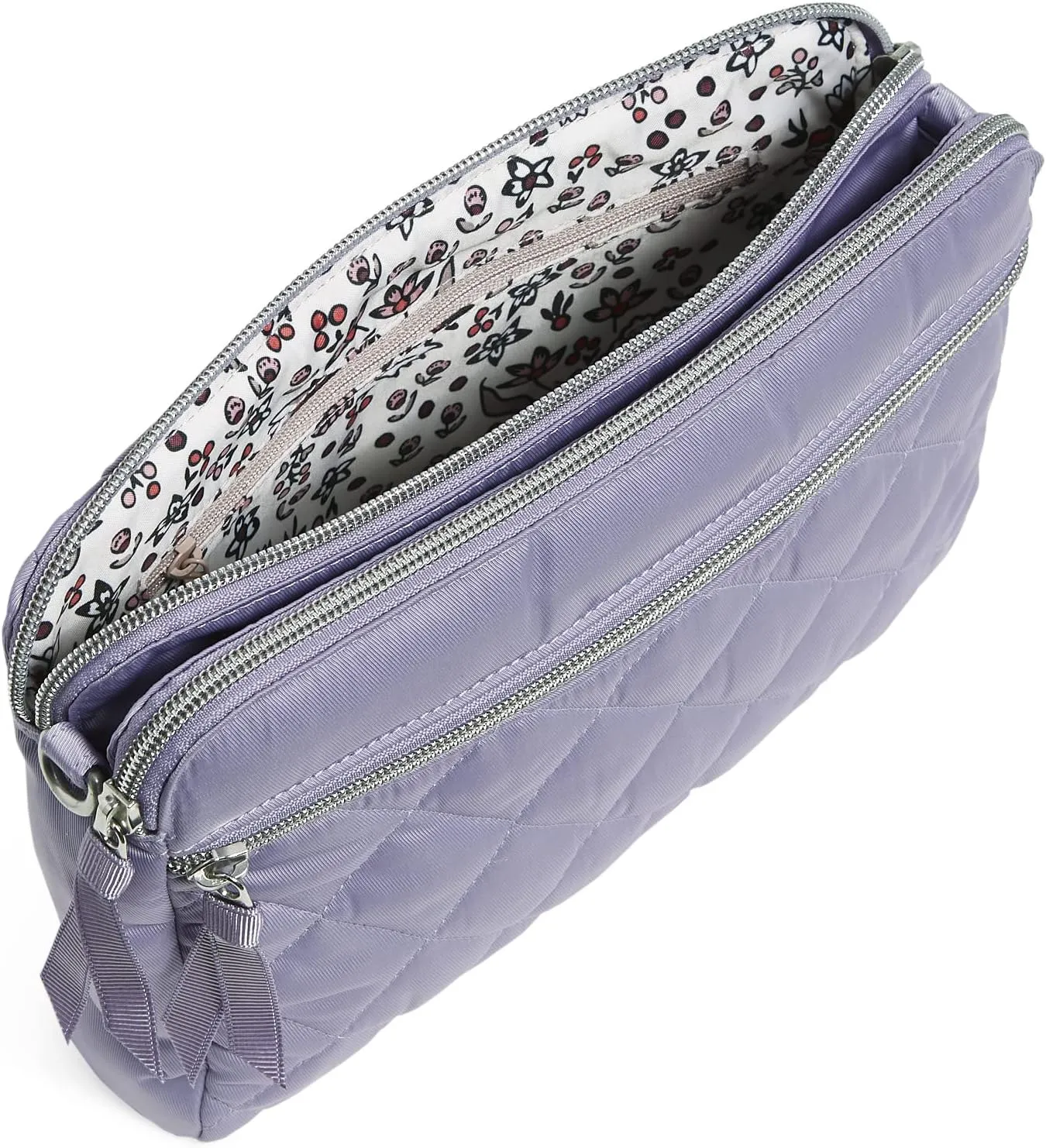 Vera Bradley Women's Performance Twill Triple Compartment Crossbody Purse