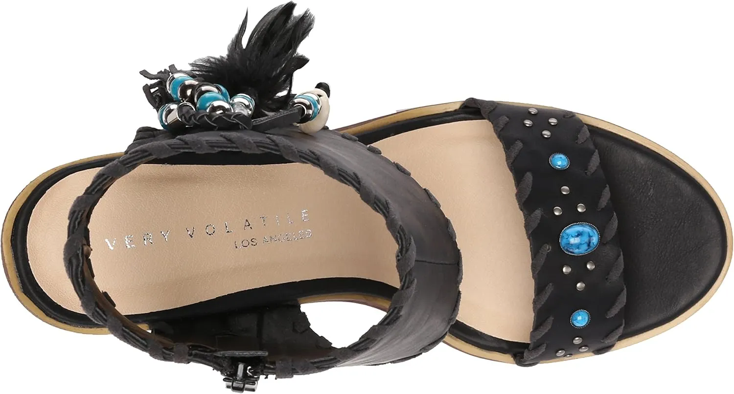 Very Volatile Women's Boho Heeled Sandal