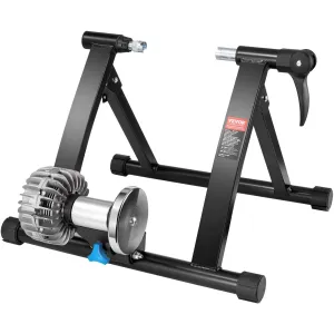 VEVOR Bike Trainer Stand with Quick Lever & Front Wheel Rise