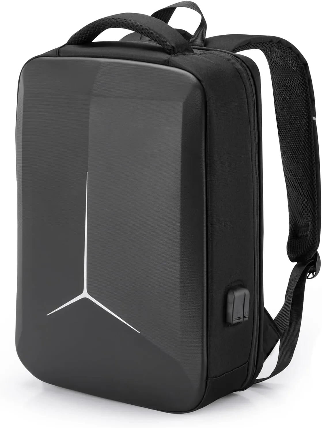 VGOAL Travel Laptop Backpack, Laptop Bookbag College Backpack Durable Water Proof with USB Charging Port for Men Women (KT8010W)