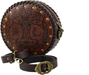 Viking Embossed Crossbody Bag