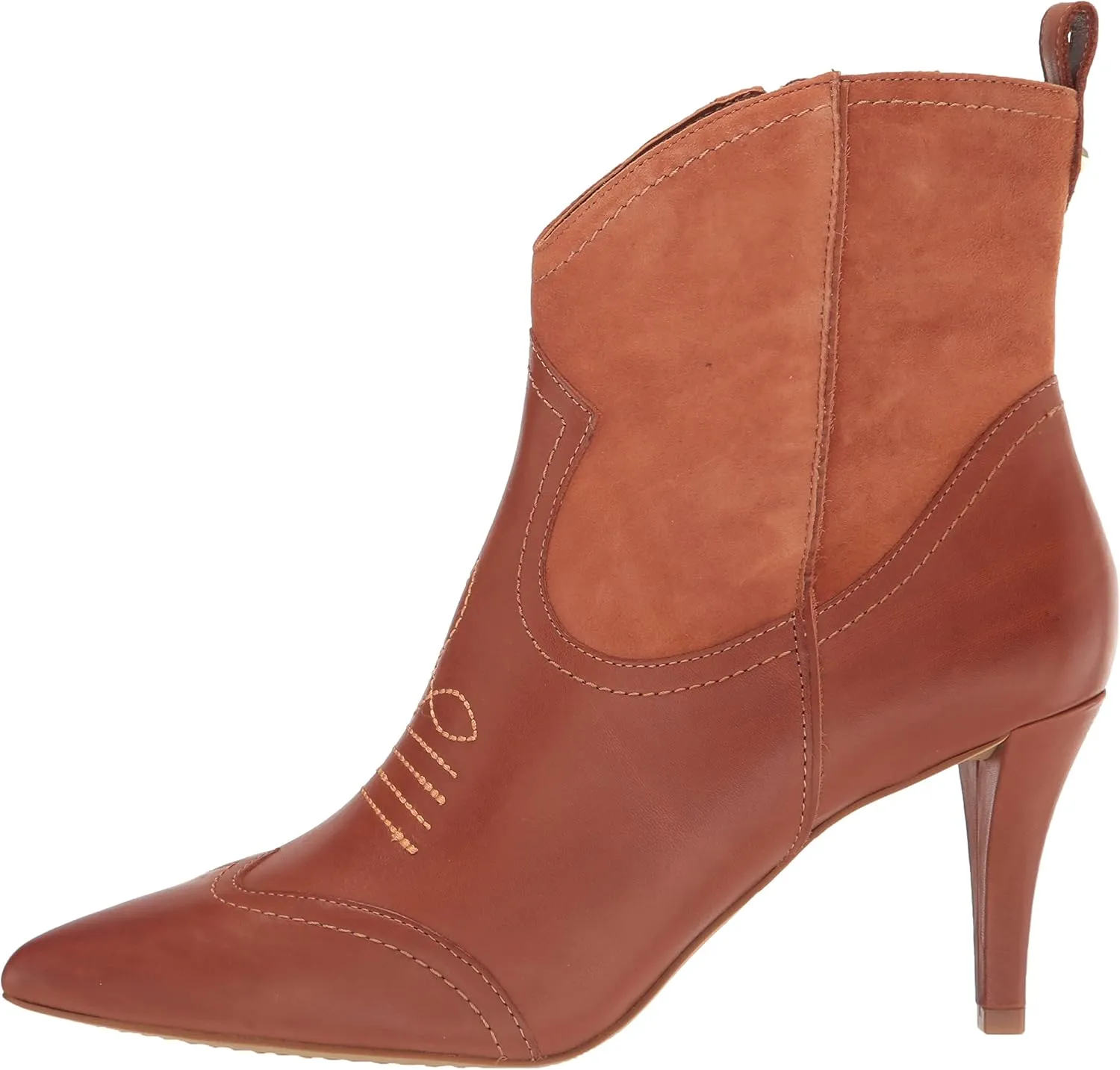 Vince Camuto Women's Footwear Saiovell Stiletto Heel Western Bootie Ankle Boot