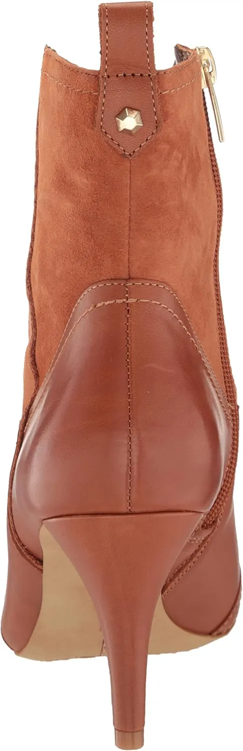 Vince Camuto Women's Footwear Saiovell Stiletto Heel Western Bootie Ankle Boot