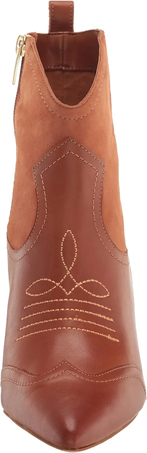Vince Camuto Women's Footwear Saiovell Stiletto Heel Western Bootie Ankle Boot