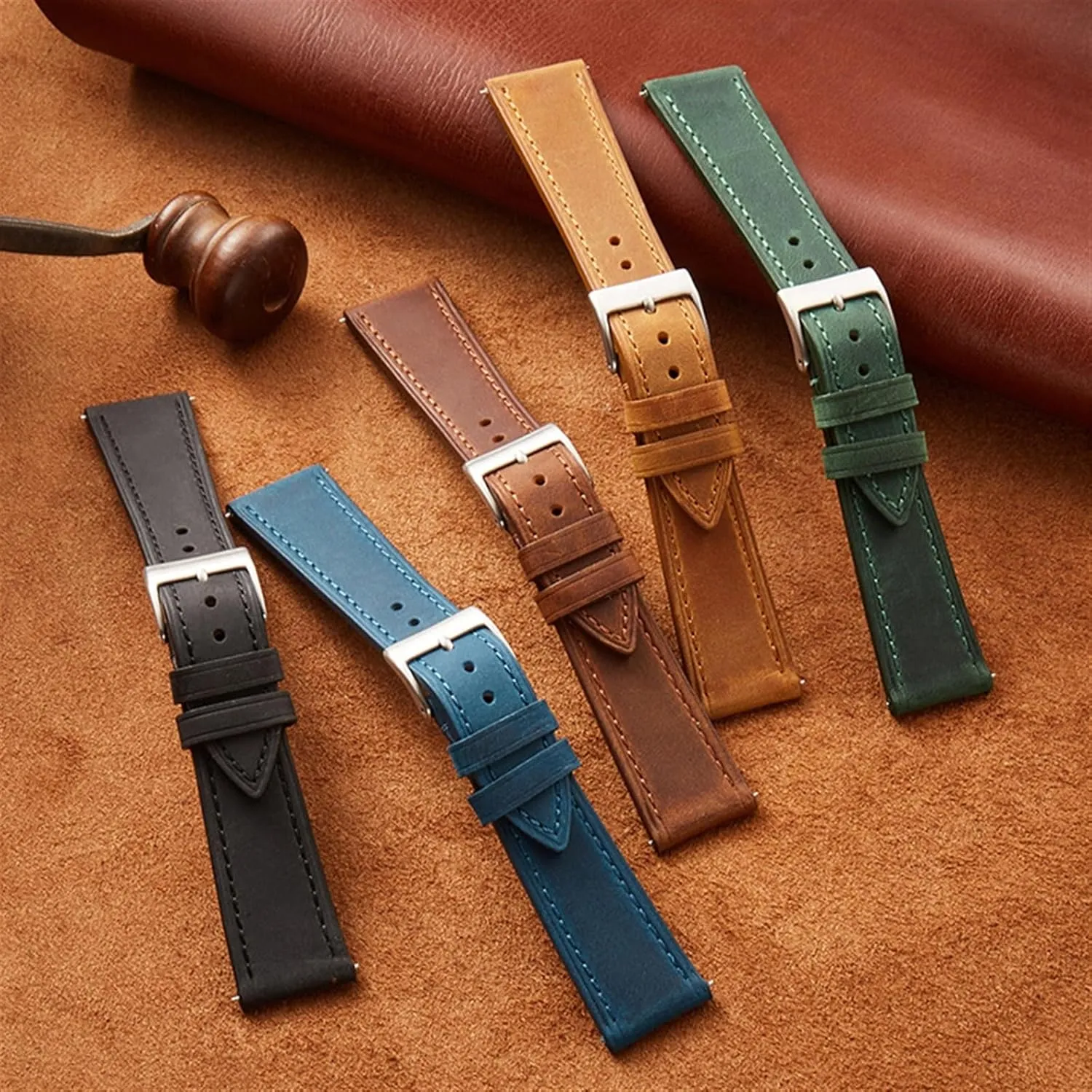 Vintage Watch Strap Quick Release 18mm 19mm 20mm 21mm 22mm Watchband Smart Watch Strap Accessories ﻿ ﻿