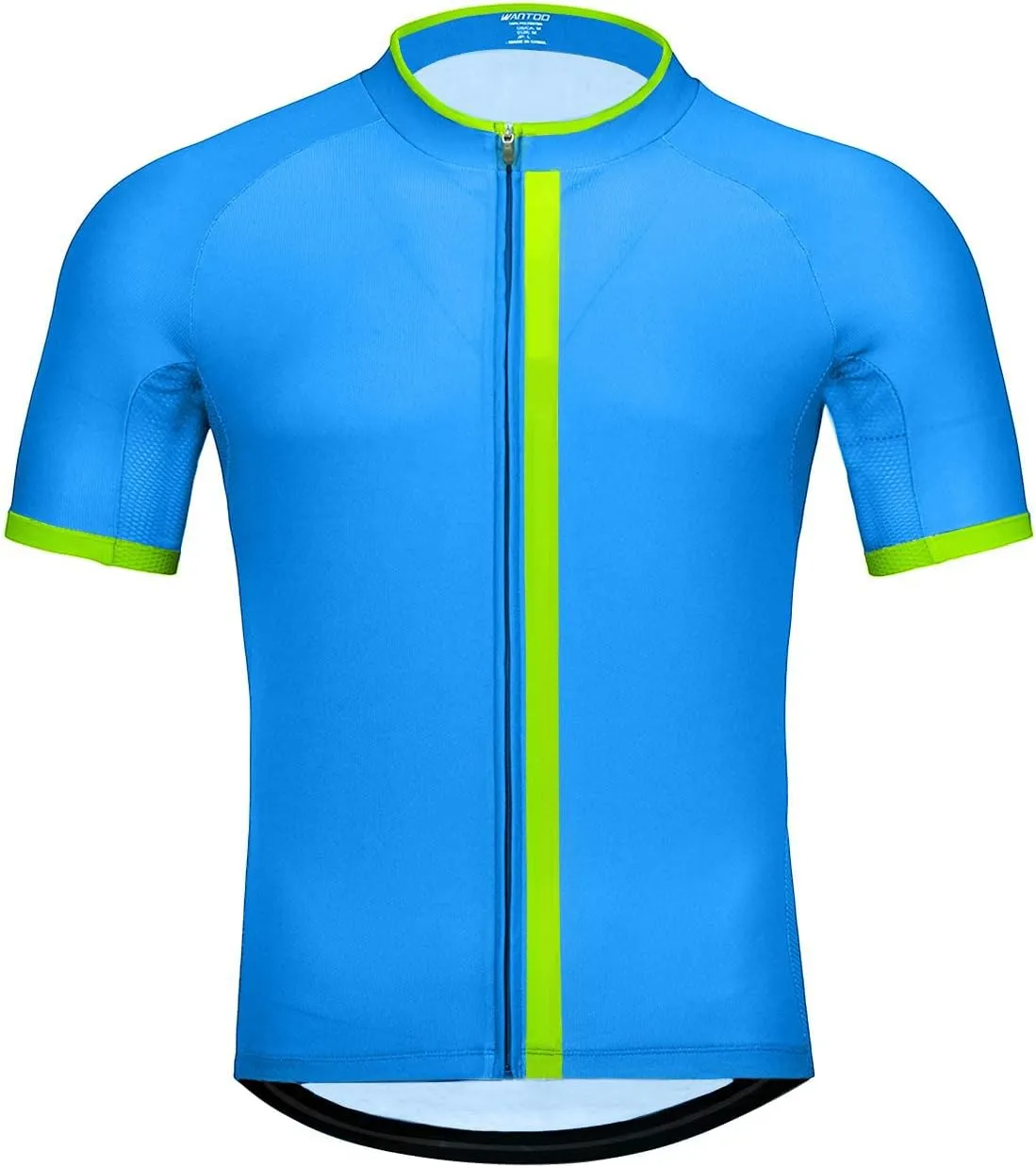 wantdo Men's Cycling Jerseys Mountain Bike MTB Jersey Short Sleeve Bike Shirts Breathable Quick Dry Cycling Clothing