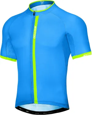 wantdo Men's Cycling Jerseys Mountain Bike MTB Jersey Short Sleeve Bike Shirts Breathable Quick Dry Cycling Clothing