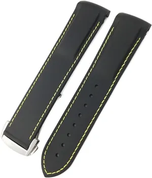 Watch Strap Rubber Strap Silicone Strap Universal Strap Buckle Strap Cowhide Strap Nylon Leather Silicone Strap Folding Buckle Strap Watch Strap Strap