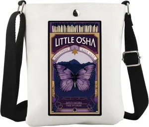 WCGXKO Little Osha Butterfly Crossbody Bag Romance Book Inspired Gift Bookworm Gift Bookish Gift Shadow Daddy Gift