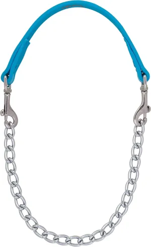 Weaver Leather Brahma Webb Goat Collar, Nickel Plated Chain