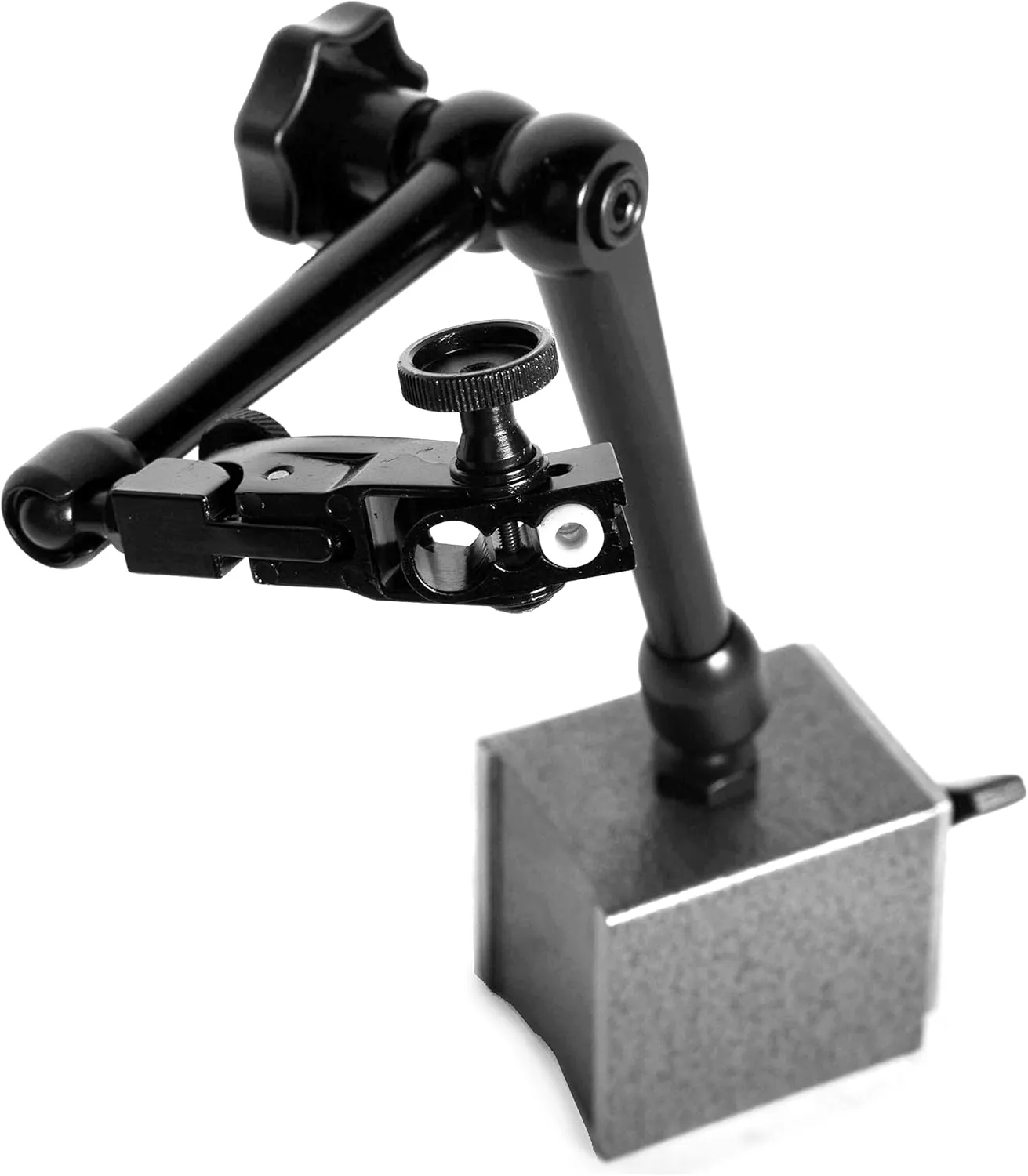 WEN Magnetic Base for Dial Indicators, Three Segment, Industrial Strength with Quick Release (10714)
