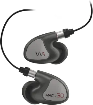 Westone Audio - Mach 30 Universal IEM Wired Earbuds - 3 Balanced Armature Driver Professional Musician in Ear Monitor Earphones with Linum® BAX™ T2 Cable