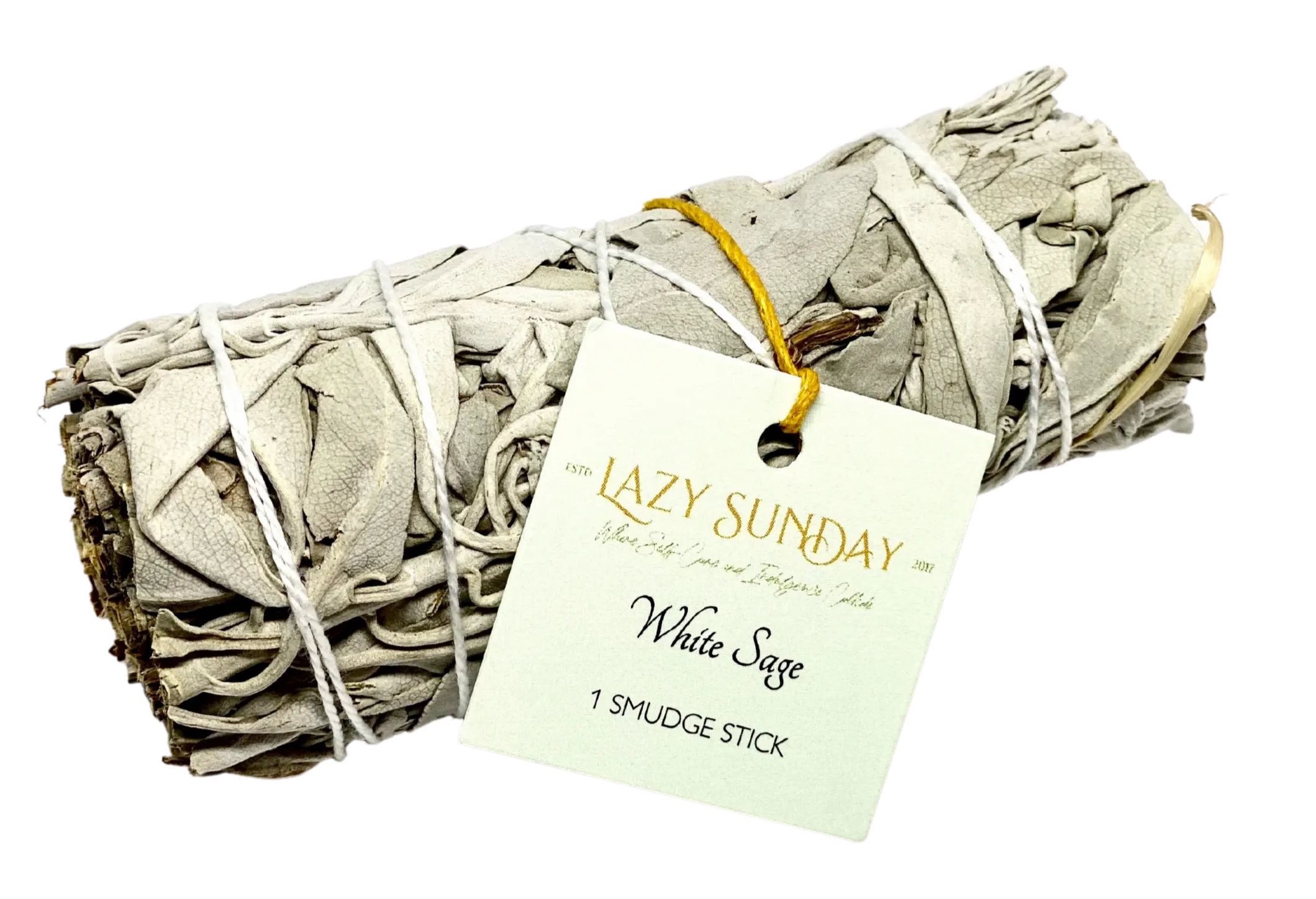 White Sage Unadorned Wand