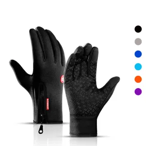 Winter Cycling Gloves Bicycle Warm Touchscreen Full Finger Gloves