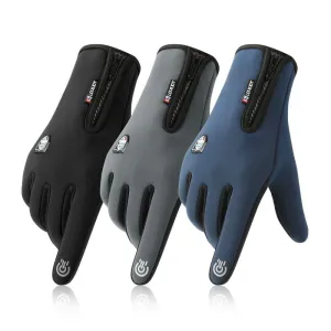 Winter Cycling Gloves with Touch Screen – Men's Thermal Sports & Motorcycle Gloves