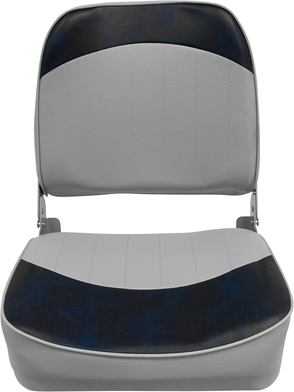 Wise 8WD734PLS-660 Standard Low Back Boat Seat, Grey/Blue