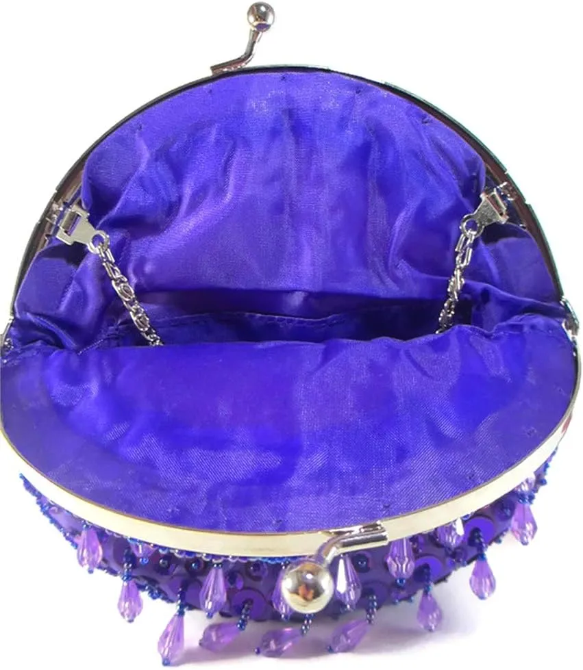Women's clutch Small sequins evening purse bag for Cocktail Party Prom Wedding Banquet