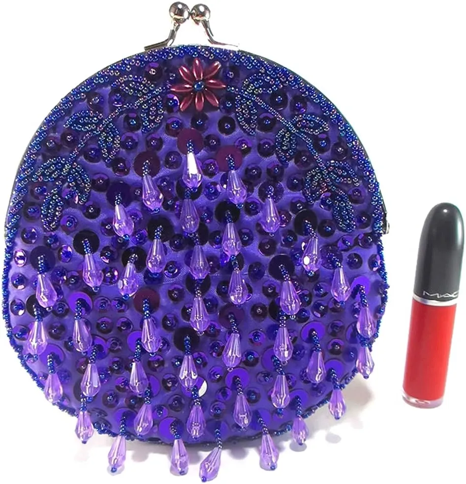 Women's clutch Small sequins evening purse bag for Cocktail Party Prom Wedding Banquet