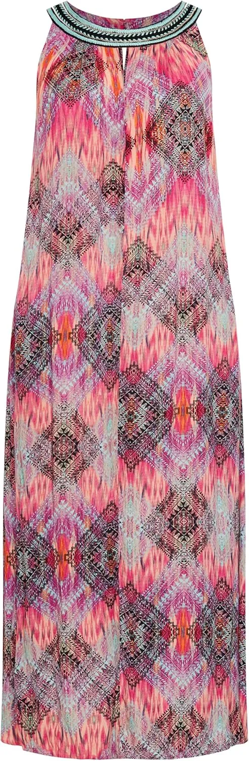Women's Plus Size Mel Beaded Maxi Dress