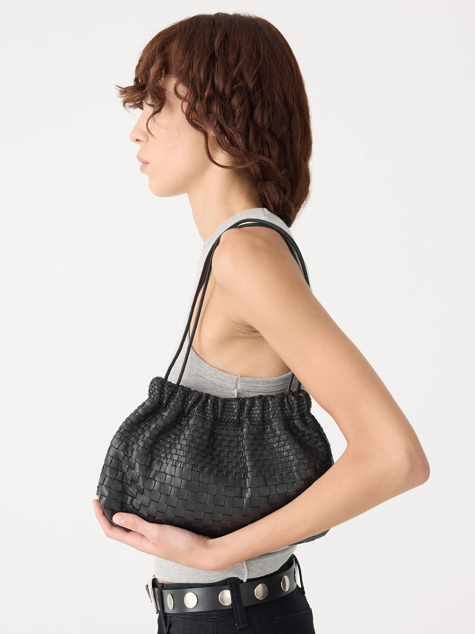 Woven Crossbody Pouch