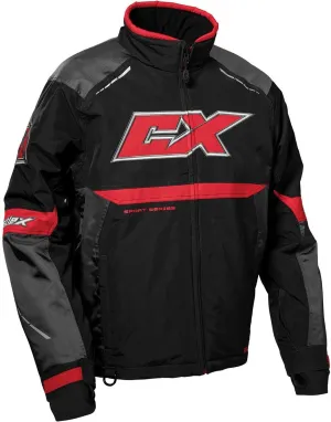 X Men's Blade G5 Jacket (Charcoal/Red/Black - 2X-Large)