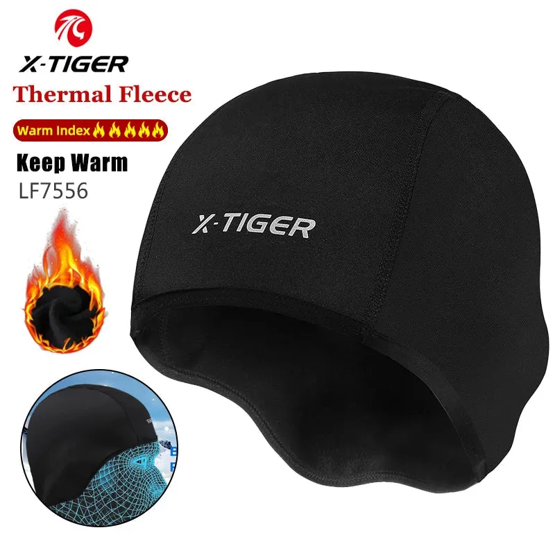 X-TIGER Outdoor Sports Cycling Headwear Winter Windproof Cycling Headband Cap Keep Warm Fleece Bike Equipment Ear Warmer