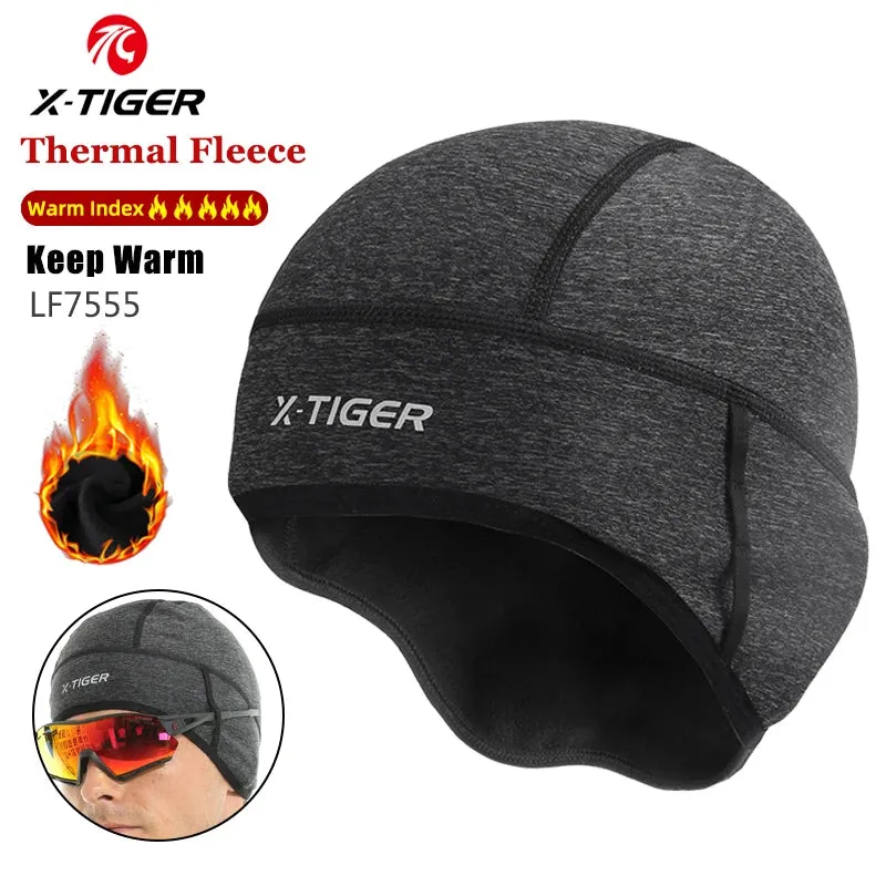 X-TIGER Outdoor Sports Cycling Headwear Winter Windproof Cycling Headband Cap Keep Warm Fleece Bike Equipment Ear Warmer