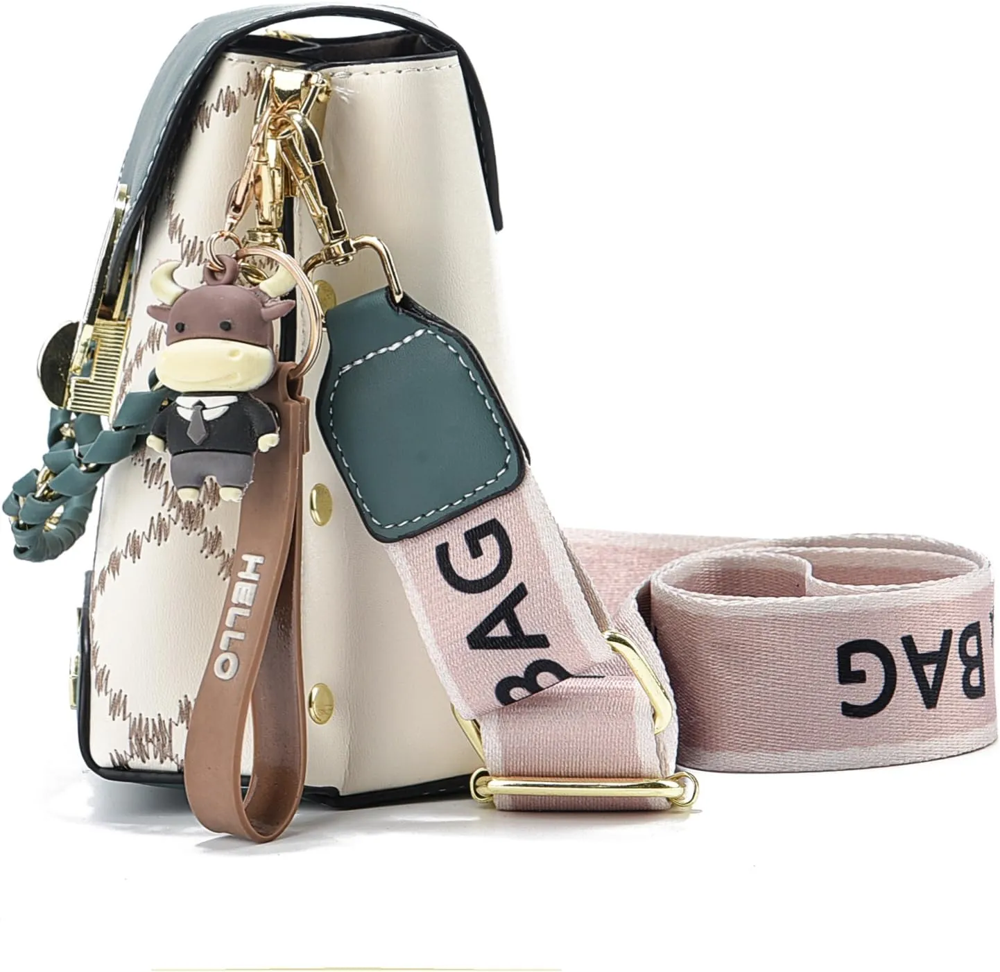Xiaoyu Small Crossbody Bags for Women Fashion Cell Phone Purse Shoulder Handbags with Wide Strap