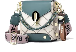 Xiaoyu Small Crossbody Bags for Women Fashion Cell Phone Purse Shoulder Handbags with Wide Strap
