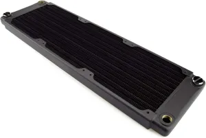 XSPC TX360 Crossflow Ultra Thin Radiator, 120mm x 3, Triple Fan, Black