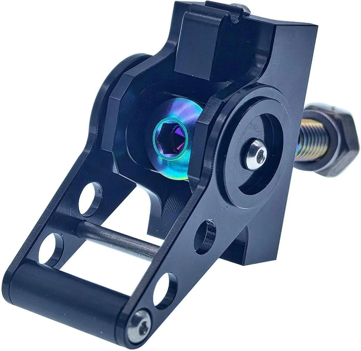 YIJU Folding Bike Buckle,Folding Bike Accessories Cycling Equipment Bike Clamp Plate for Pline, All Black