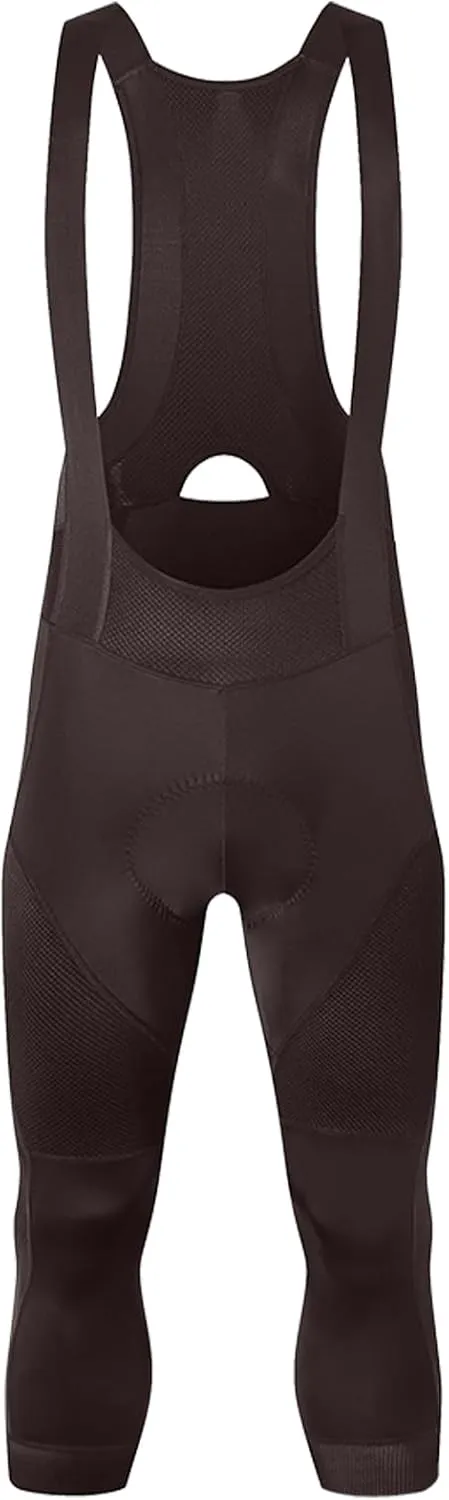 YKYWBIKE Cycling Bibs 3/4 Bike Bib Tights for Men - 4D Padded Bike Shorts, Breathable Mountain Biking Bicycle Pants