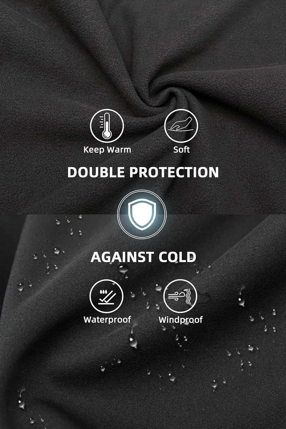 YKYWBIKE Winter Cycling Vest Windproof Waterproof Fleece Vest MTB Bike Bicycle Gilet Sleeveless Cycling Jacket