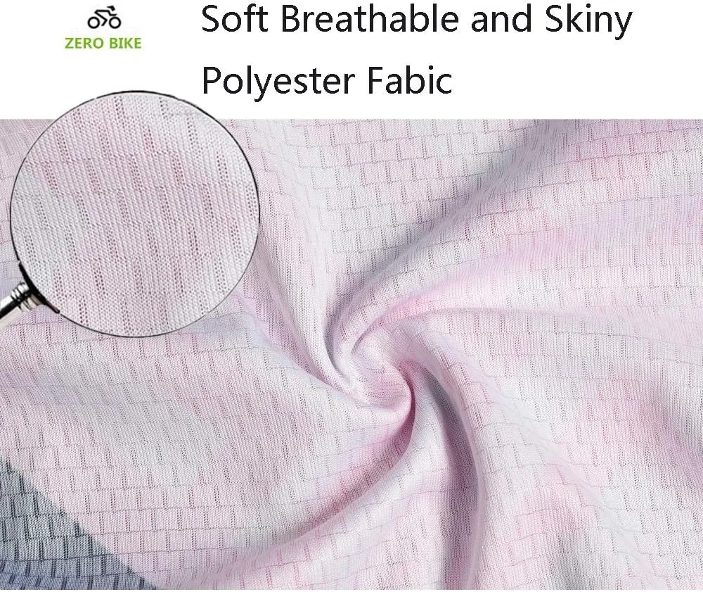 ZEROBIKE® Women's Short Sleeve Cycling Jersey Jacket Cycling Shirt Quick Dry Breathable Mountain Clothing Bike Top