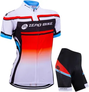 ZEROBIKE® Women's Short Sleeve Cycling Jersey Jacket Cycling Shirt Quick Dry Breathable Mountain Clothing Bike Top