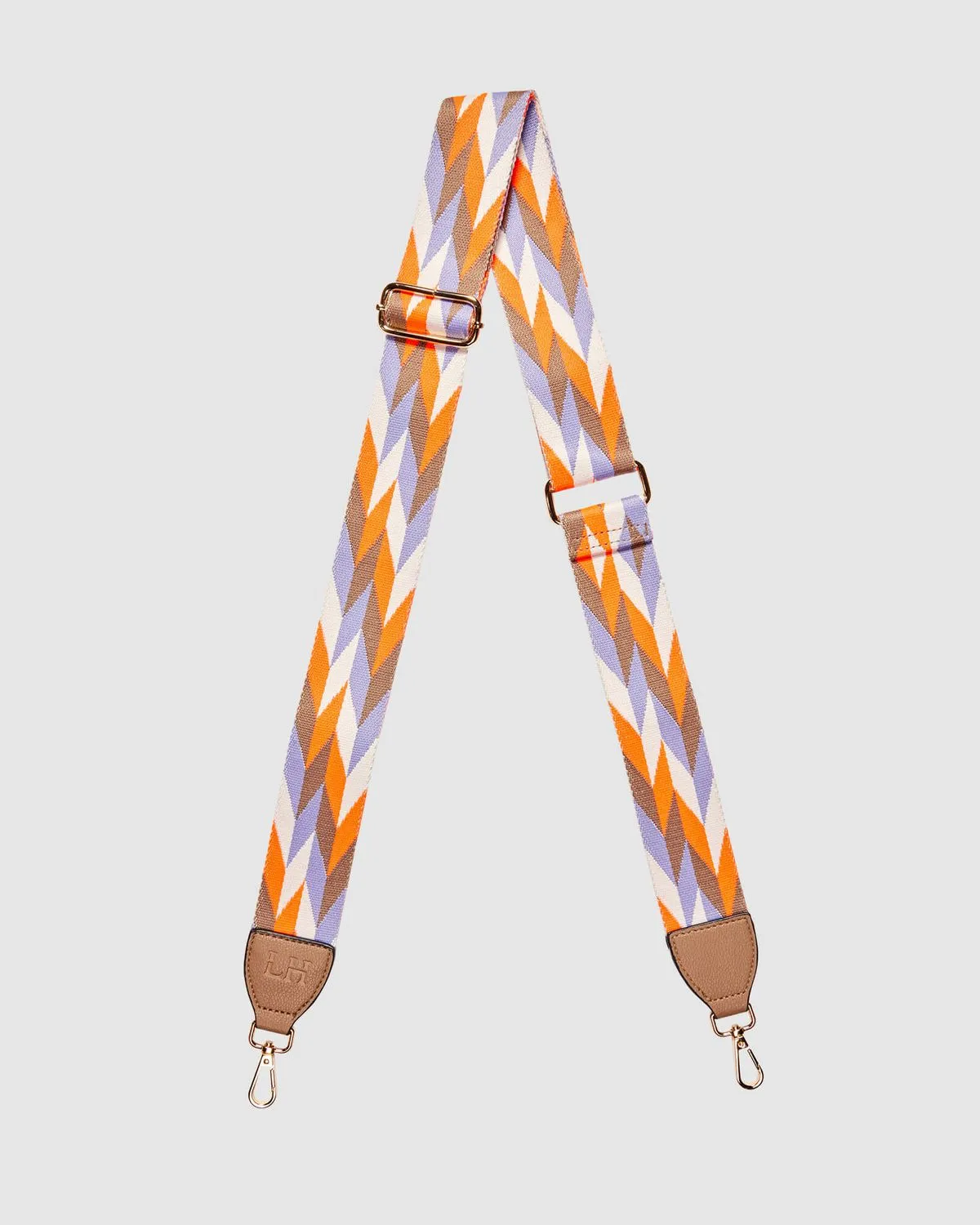 Ziggy Guitar Strap Fluoro Orange