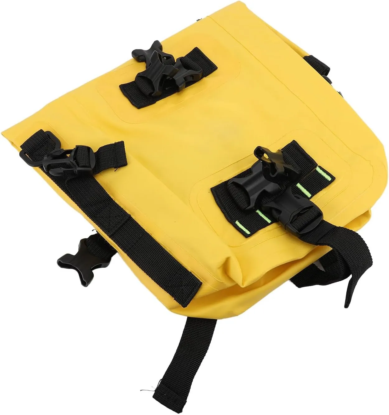 ZJchao Motorcycle Crash Bar Bag 8L Water Quick Release Side Frame Bumper Bag for Travel (Yellow)
