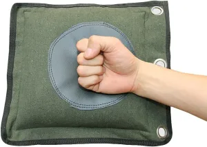 ZooBoo Wing Chun Kung Fu Wall Bag Canvas Leather Kick Boxing Striking Punch Bag